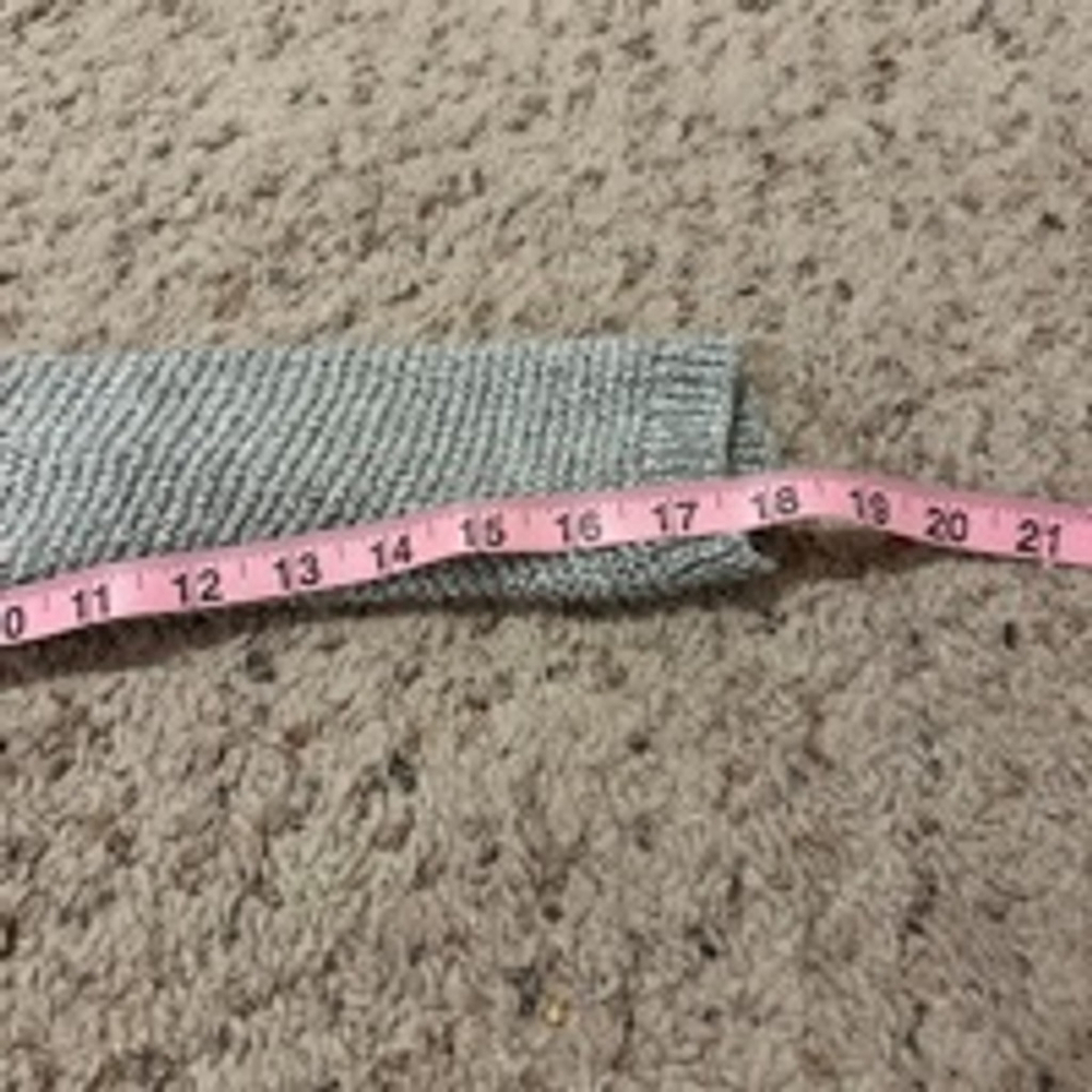 Women's Lucky Brand Gray Wrap Cardigan Size L - Picture 4 of 7